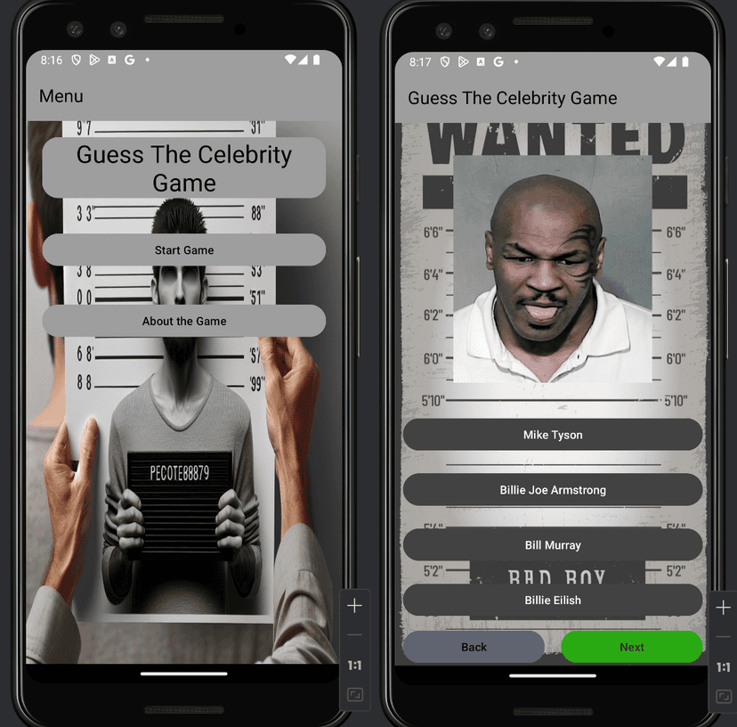 Guess The Celebrity Game preview