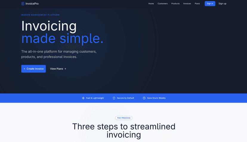 Invoice Pro preview