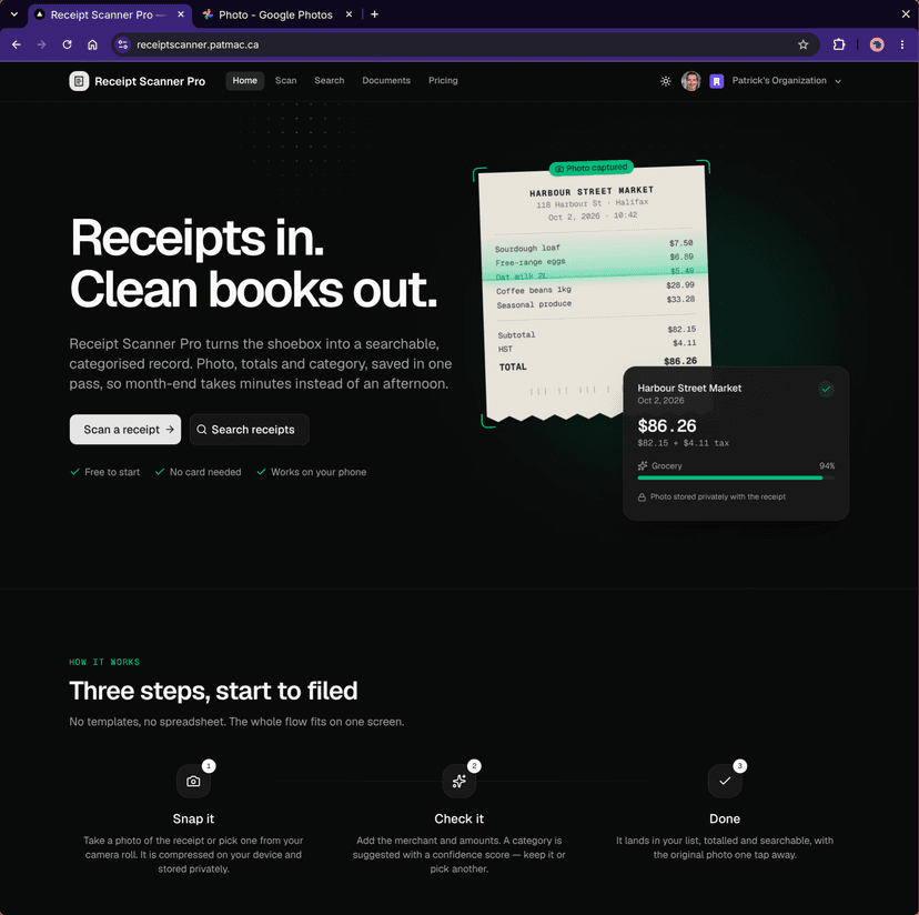 Receipt Scanner Pro preview